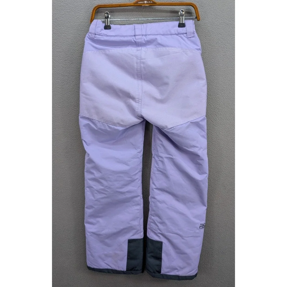 Arctix Insulated Snow Pants Winter Ski Trousers Kids Girls Size L Purple Winter